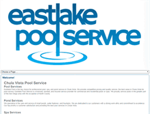 Tablet Screenshot of eastlakepools.com